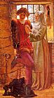 William Holman Hunt Canvas Paintings - Claudio and Isabella